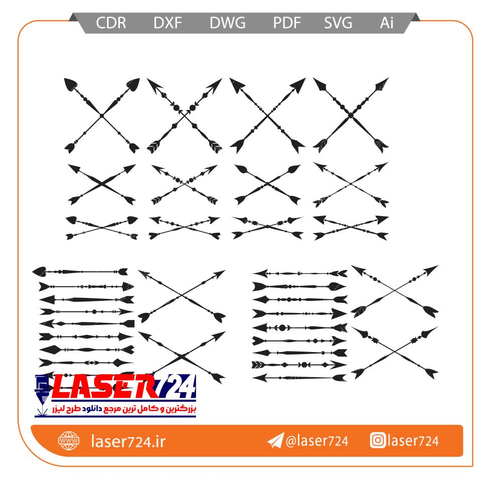 تصویر طرح لیزر فلش #1